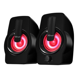Trust Gemi RGB H�jttalere Sort