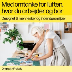 HP 305XL Farve (cyan, magenta, gul) 200 sider Blk 3YM63AE