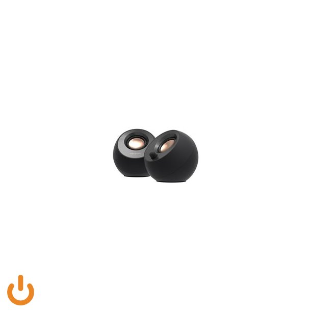 (Ny) Creative Pebble V3 2.0-kanal Hjttalere Sort